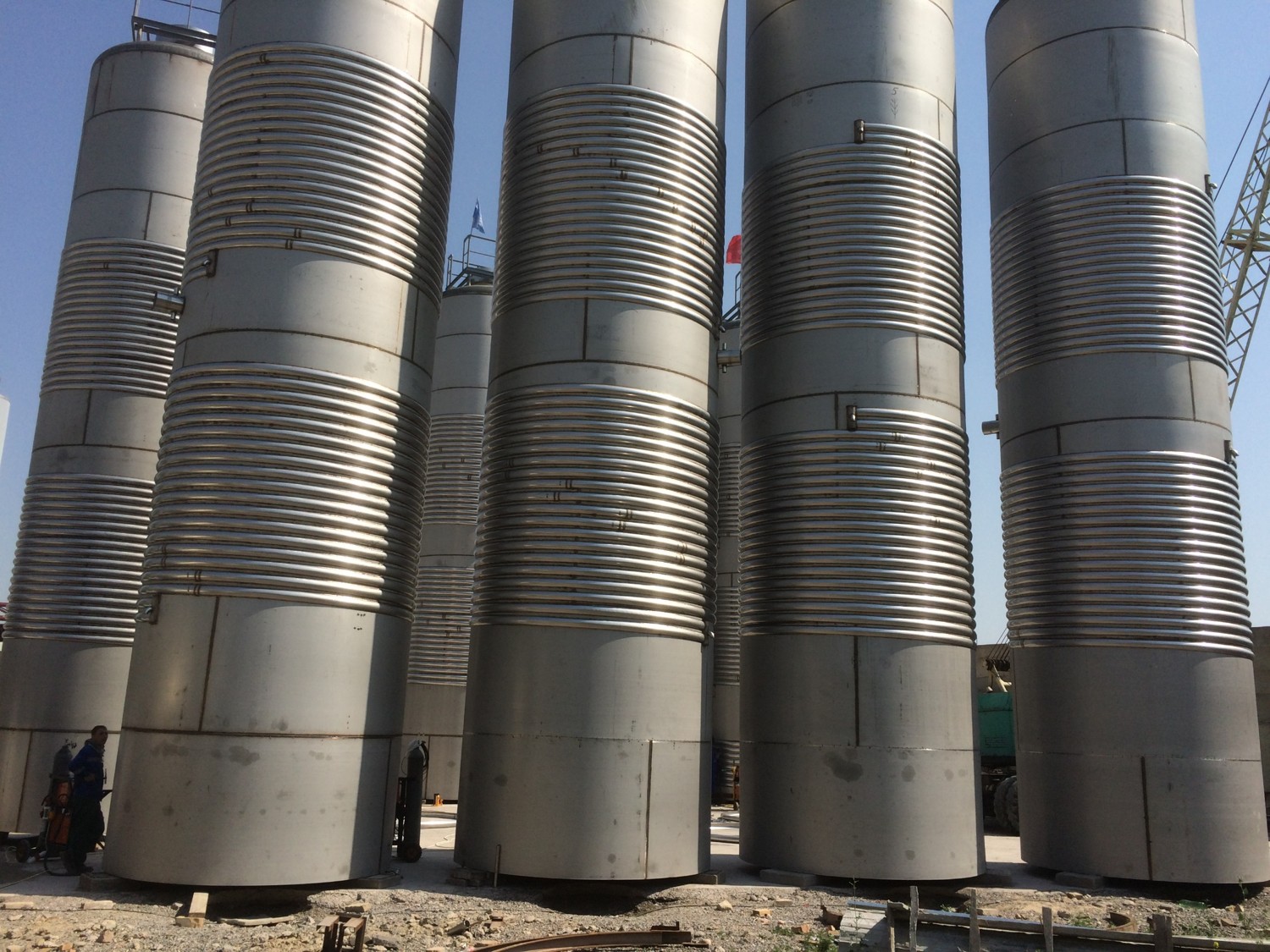 Изготовление промышленных резервуаров для производства и хранения