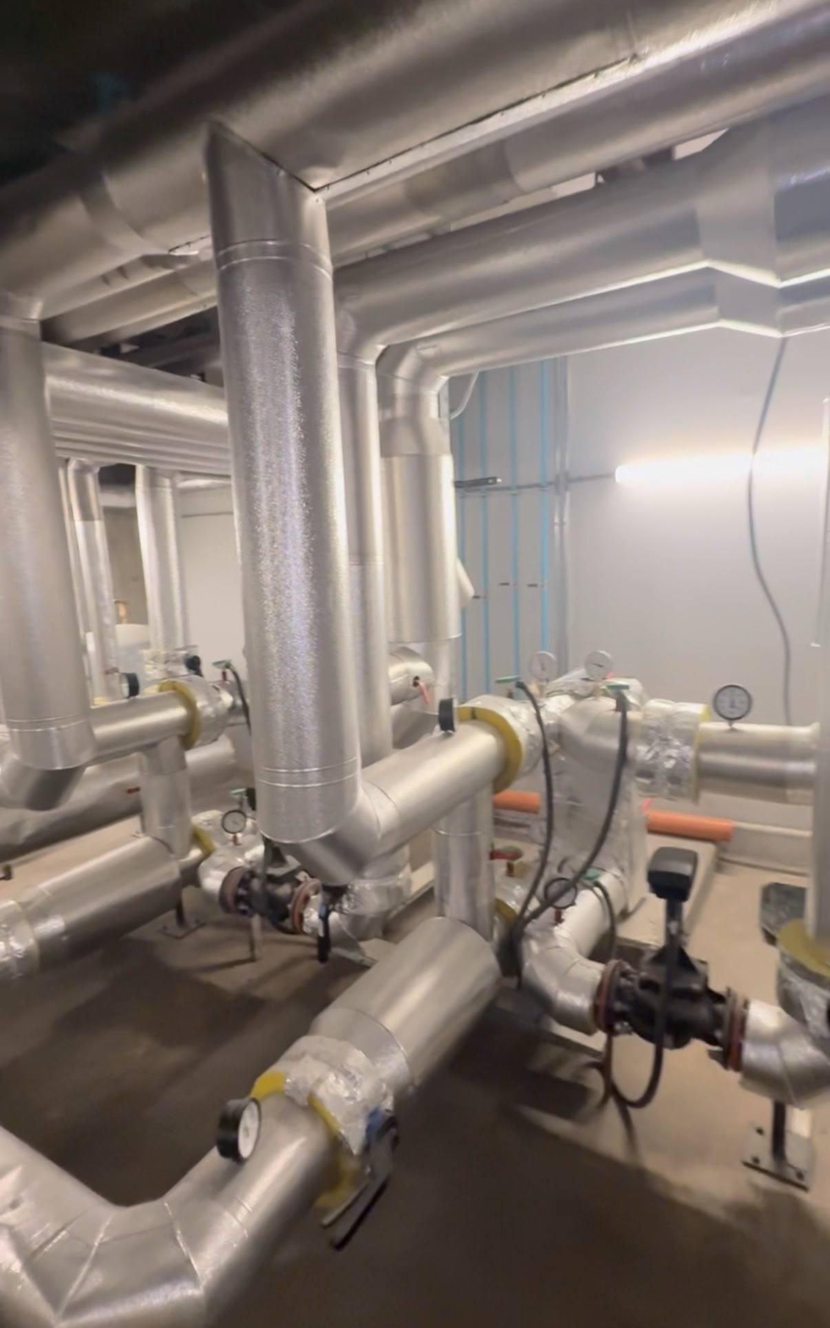 Монтаж котельной для TENGE BANK